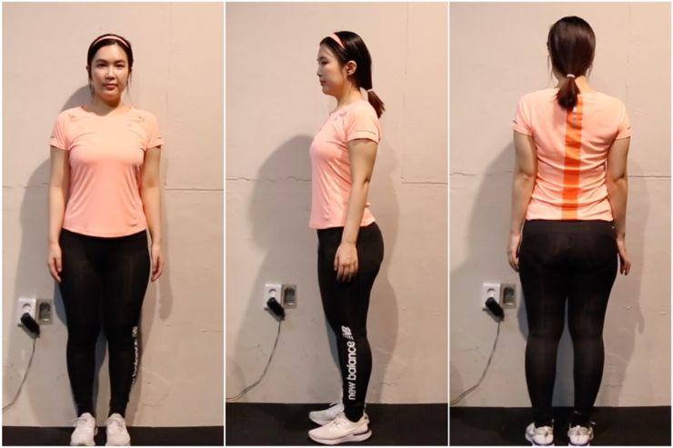바디챌린저 김혜원님 비포이미지
