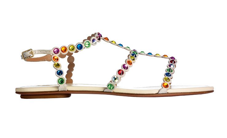 크리스털 샌들은 1백9만원, Aquazzura by Hanstyle.com. z
