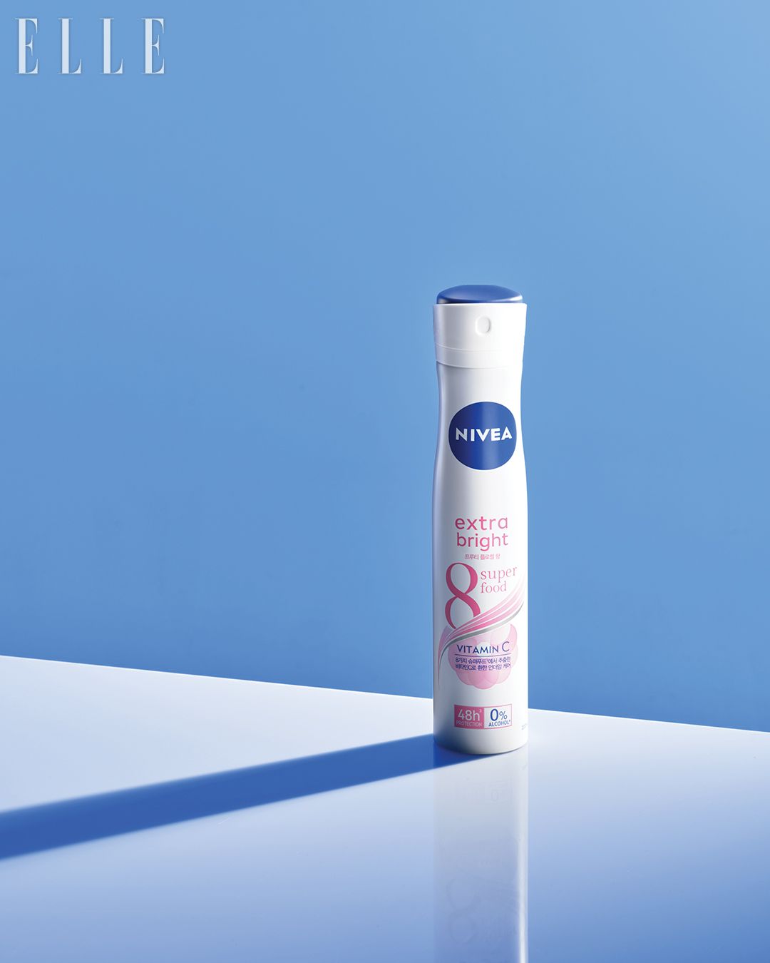 데오드란트 스프레이 엑스트라 브라이트, 200ml, 1만4천5백원, Nivea.