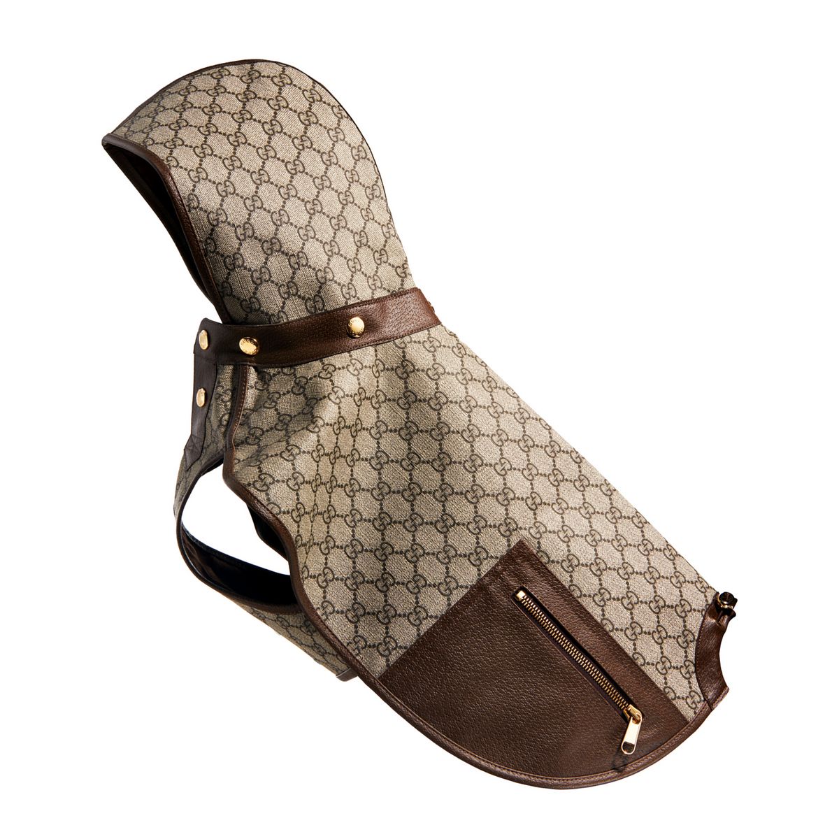 캔버스 펫 후디드 레인코트는 1백33만원, Gucci.