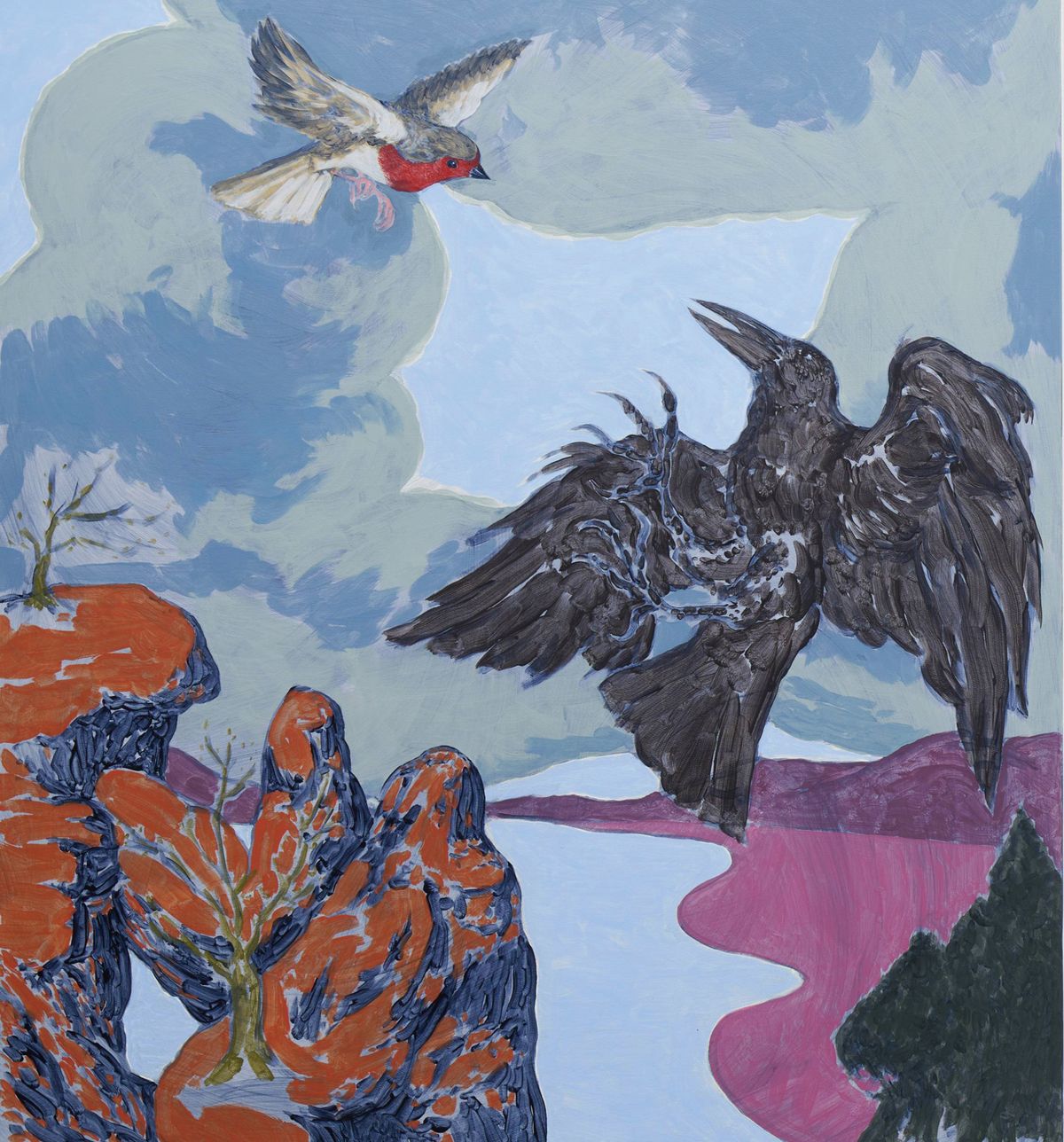 데이비드 서먼의 ‘Deeply Ordered Chaos’(2023).