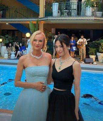 송혜교와 다이앤 크루거 