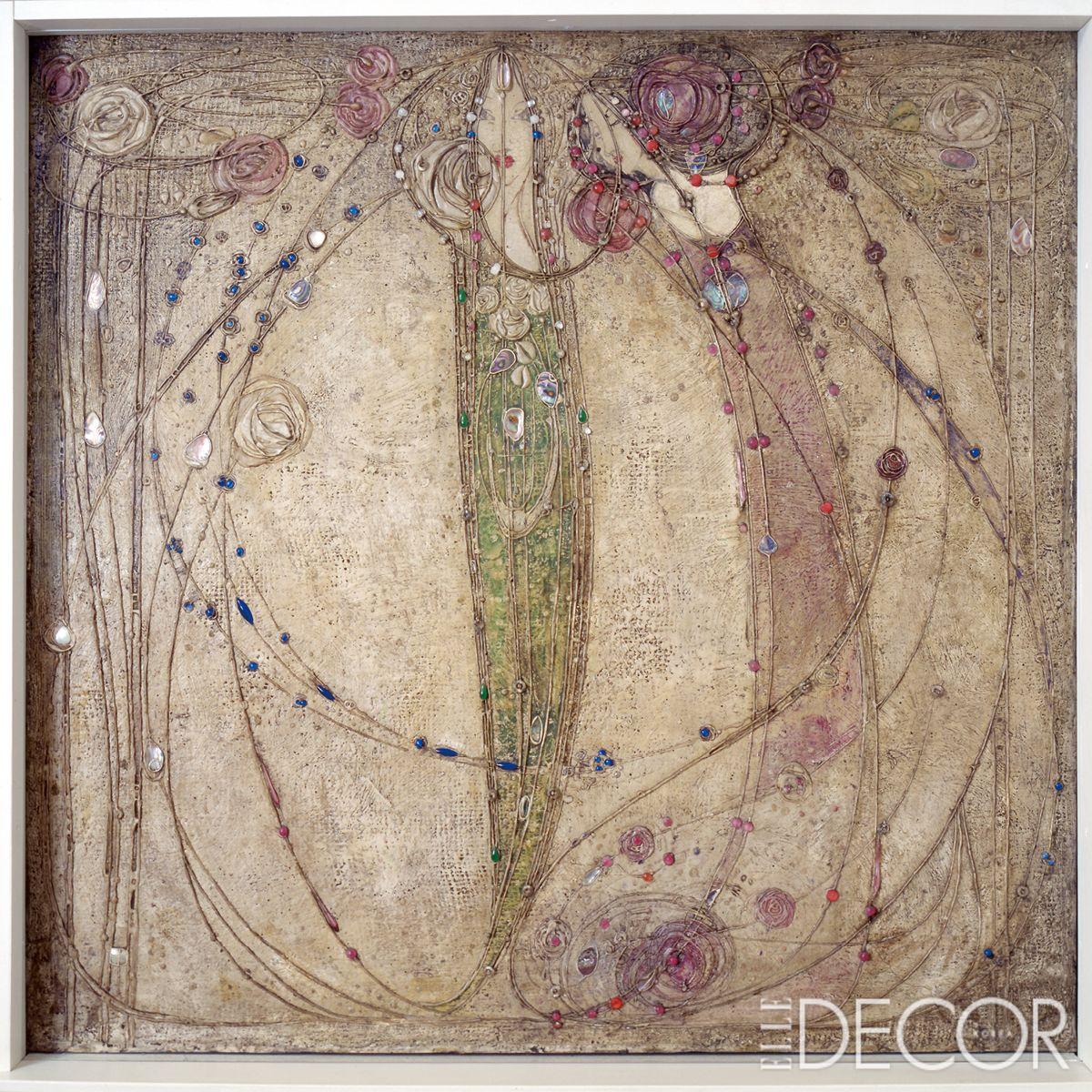 Margaret Macdonald Mackintosh, ‘The White Rose and the Red Rose’(1902). 