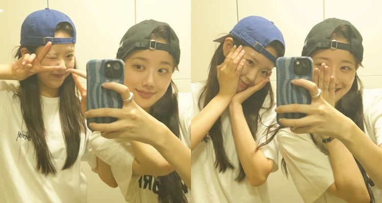 지예은과 이나은 