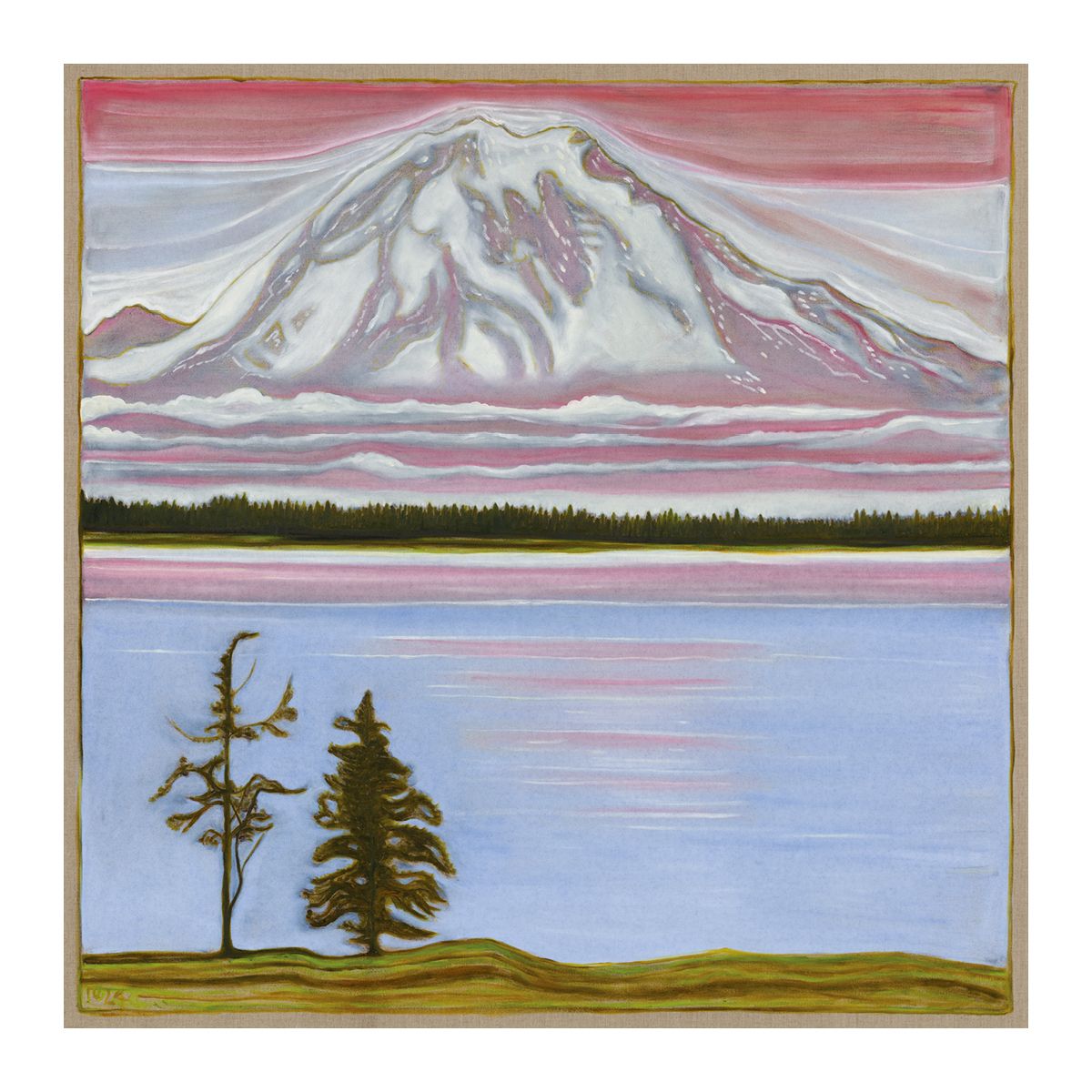 ‘Tahoma and Two Trees(2024)’