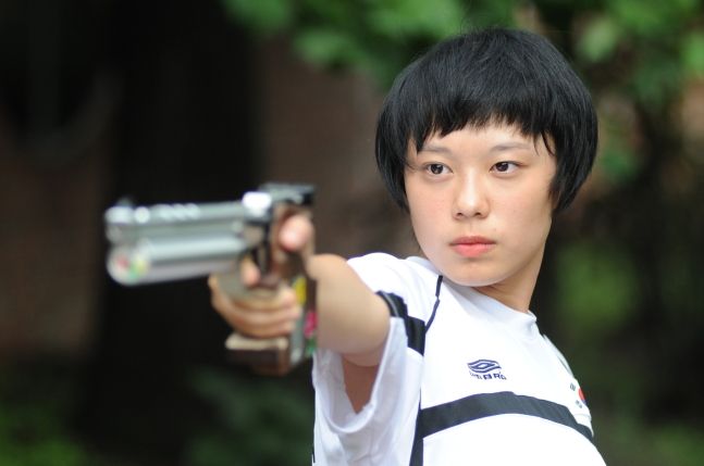 충북체고 시절 김예지 
