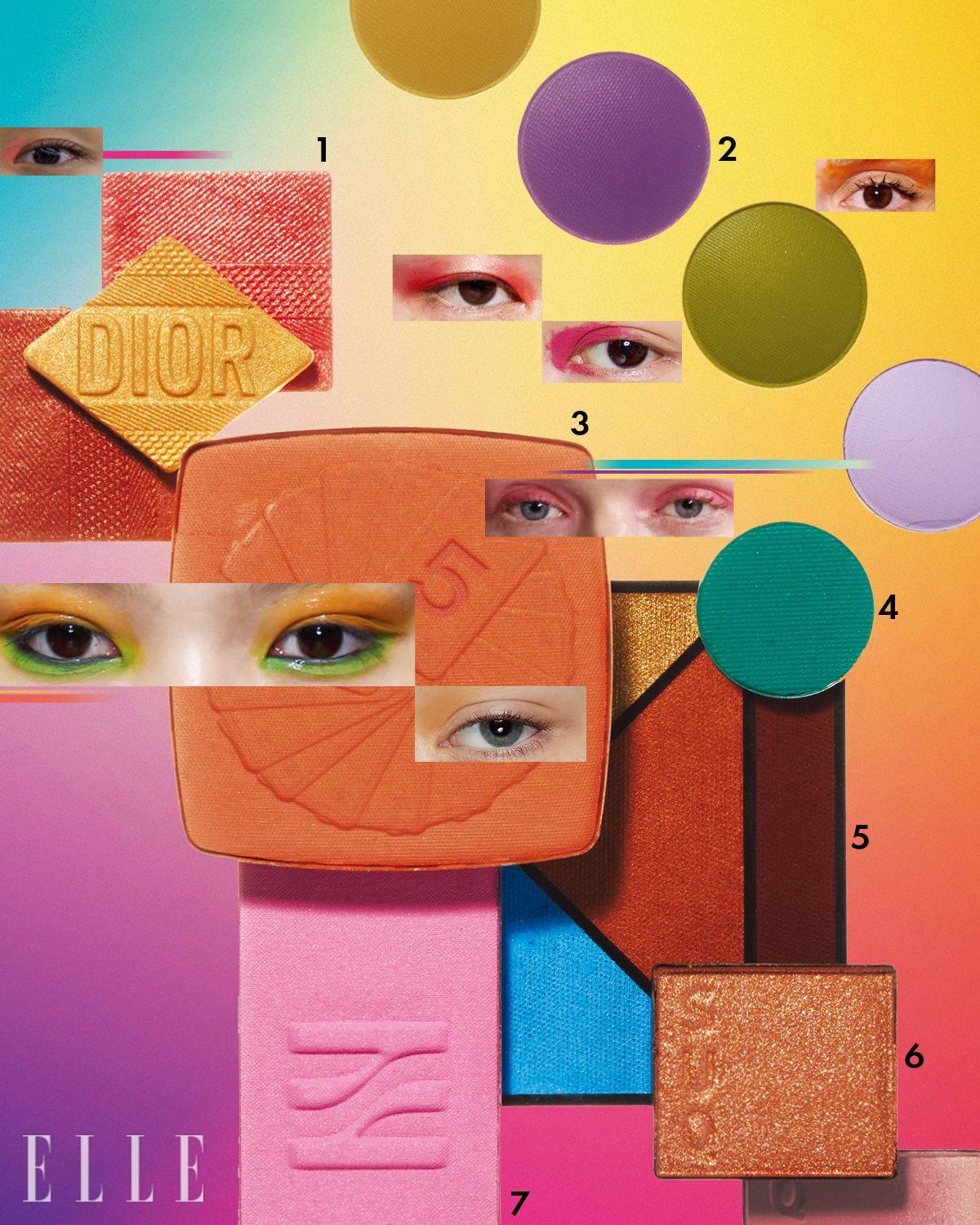 (위에서부터 시계방향으로) CHANEL, BACH MAI, MAME KUROGOUCHI,CHRISTIAN DIOR, BOBKOVA, VICTORIA BECKHAM, ETRO