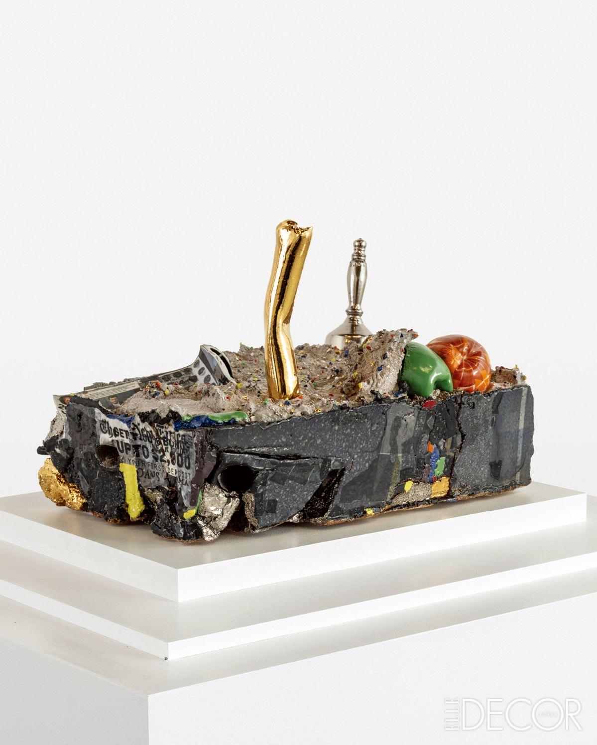 Kahlil Robert Irving, ‘FlatGROUND_Section [Ground Celebration] Pipe Fragment + faux fruit & BELL’(2023~2024)