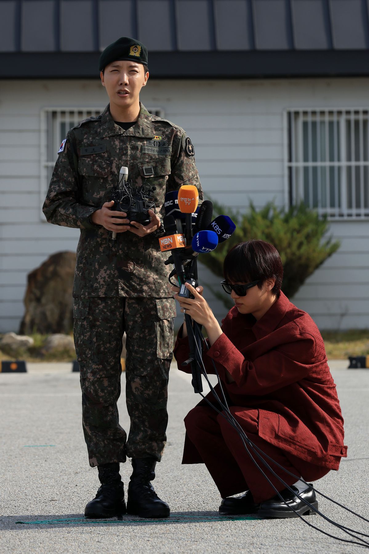 제이홉 전역 현장 