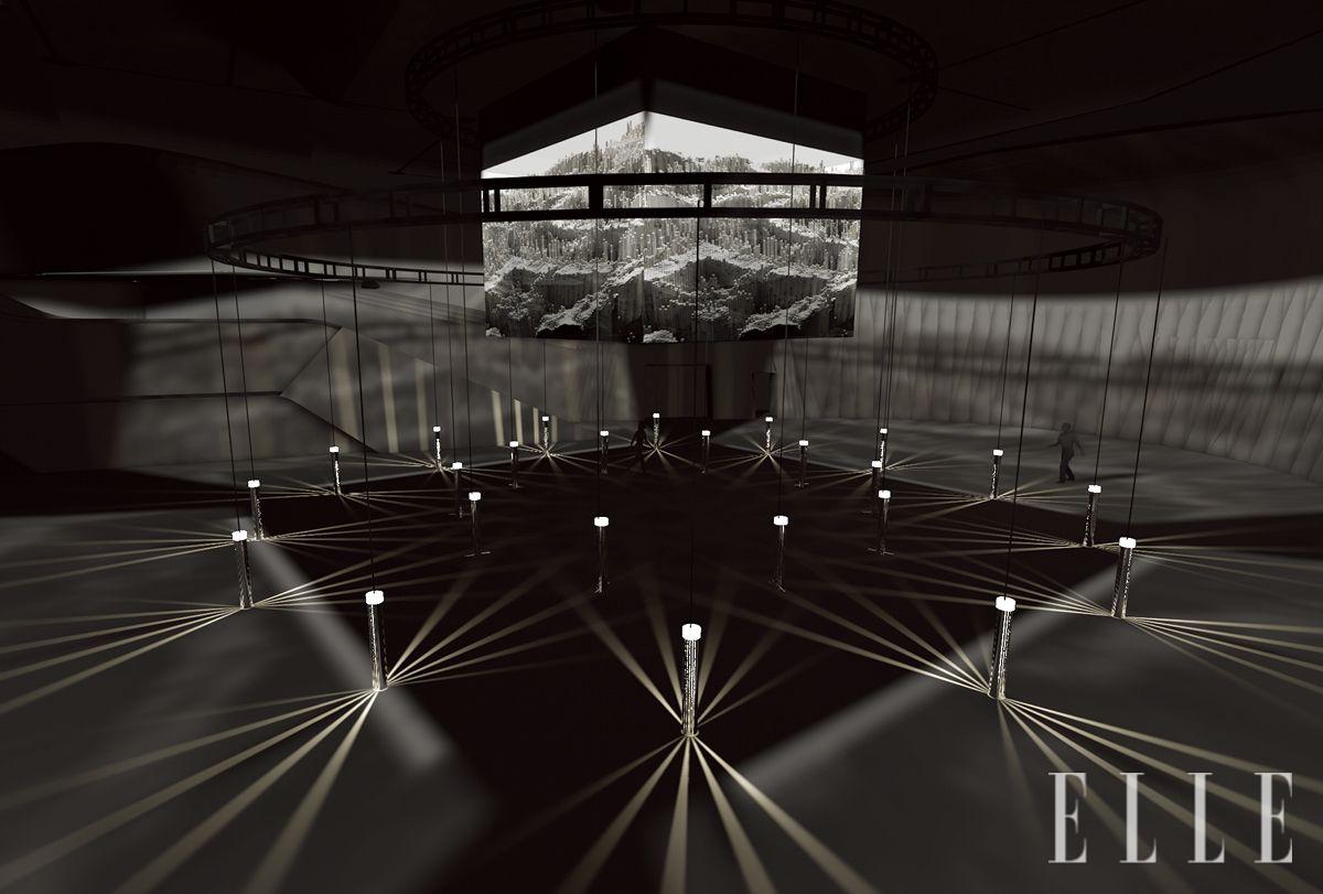 서울디자인2024 주제 전시작 ‘Light Architecture’(2024).