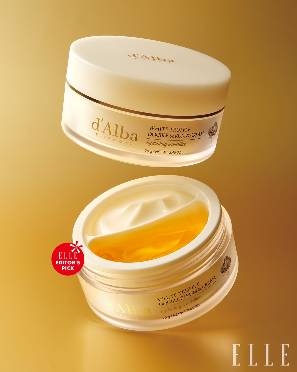 화이트 트러플 더블 세럼 앤 크림, 70g, 7만8천원, d'Alba.