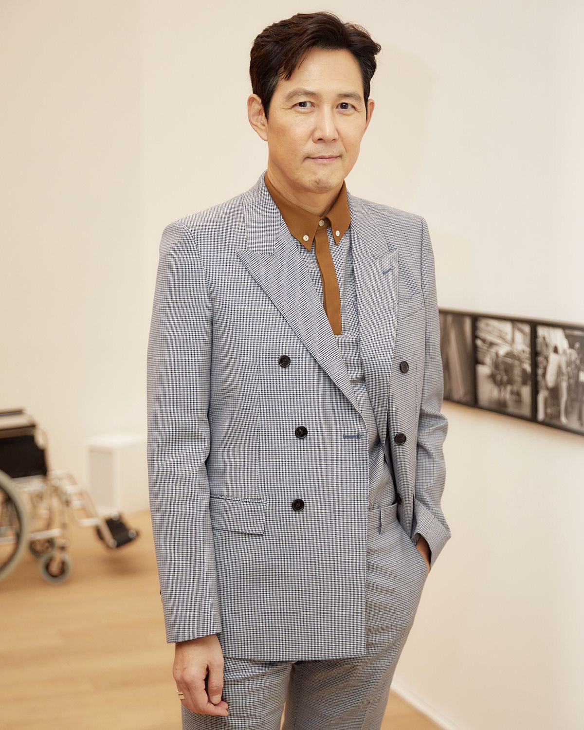 배우 이정재. 