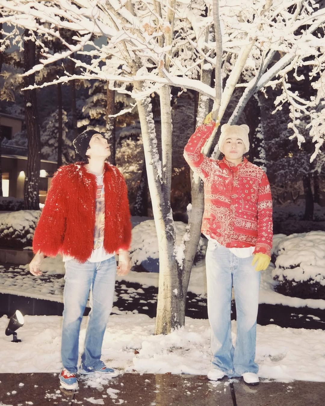 박효신과 뷔