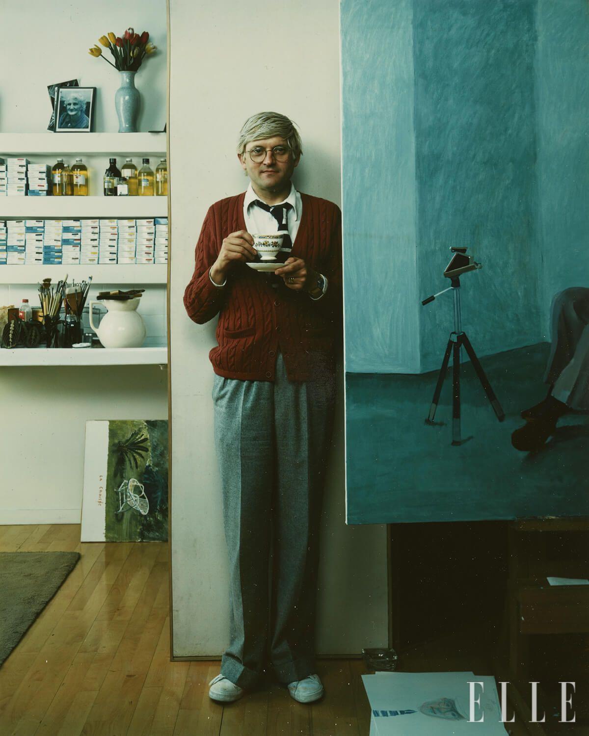 ‘David Hockney, Painter, London, England’(1978)