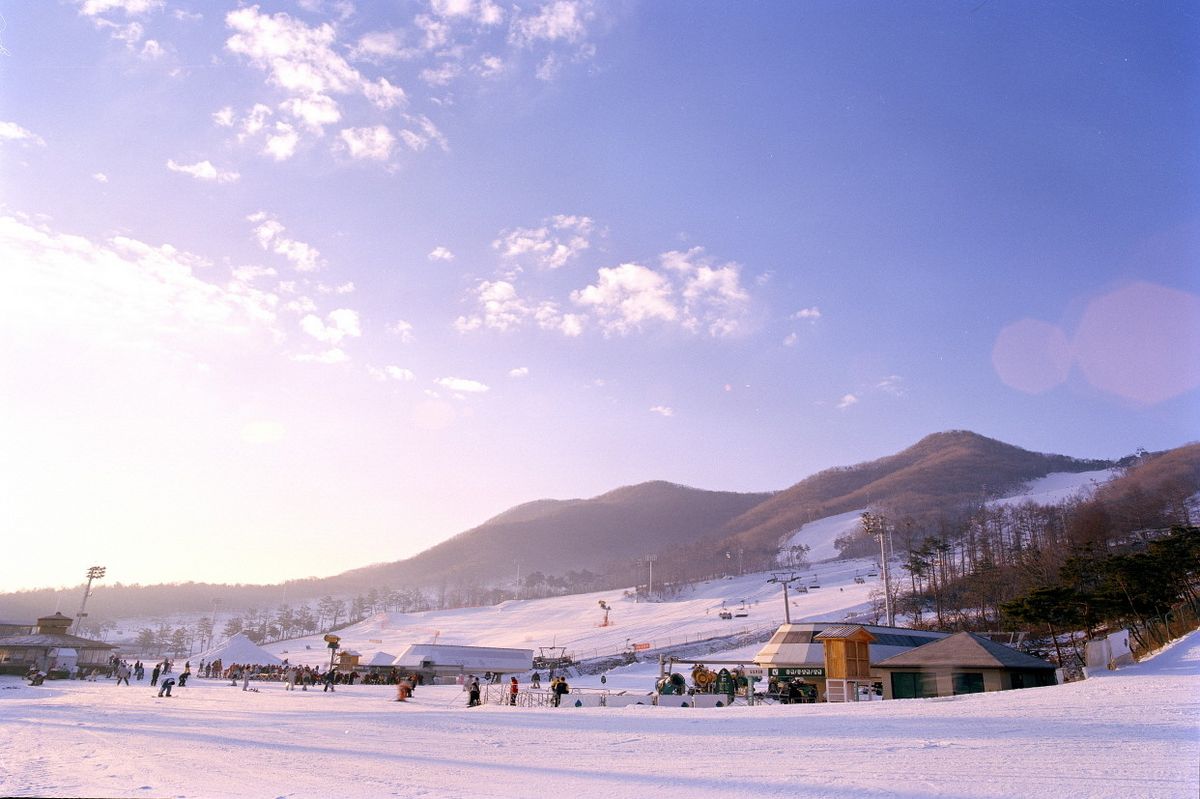 지산포레스트리조트 스키장
