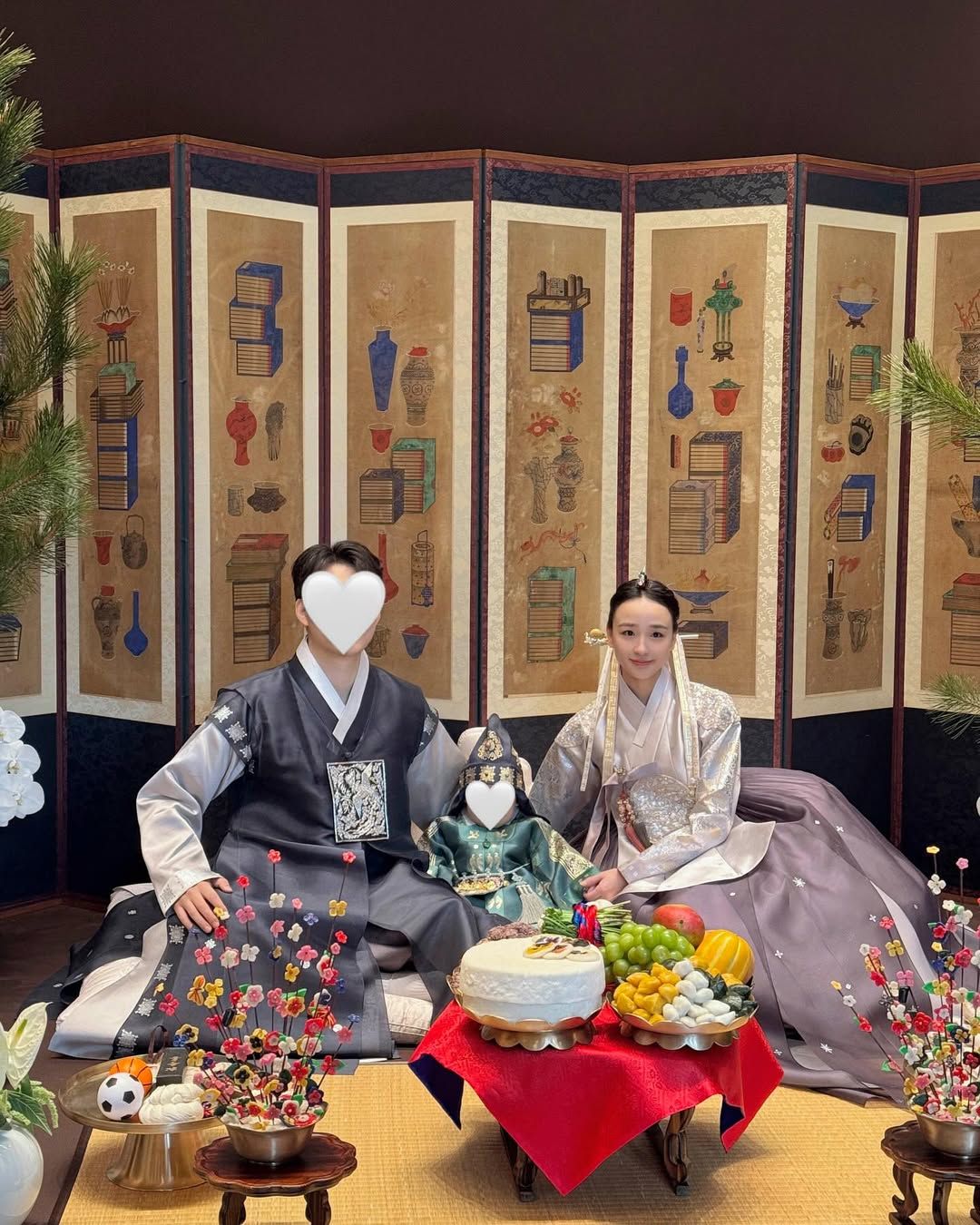 손연재가 공개한 돌잔치 현장 사진