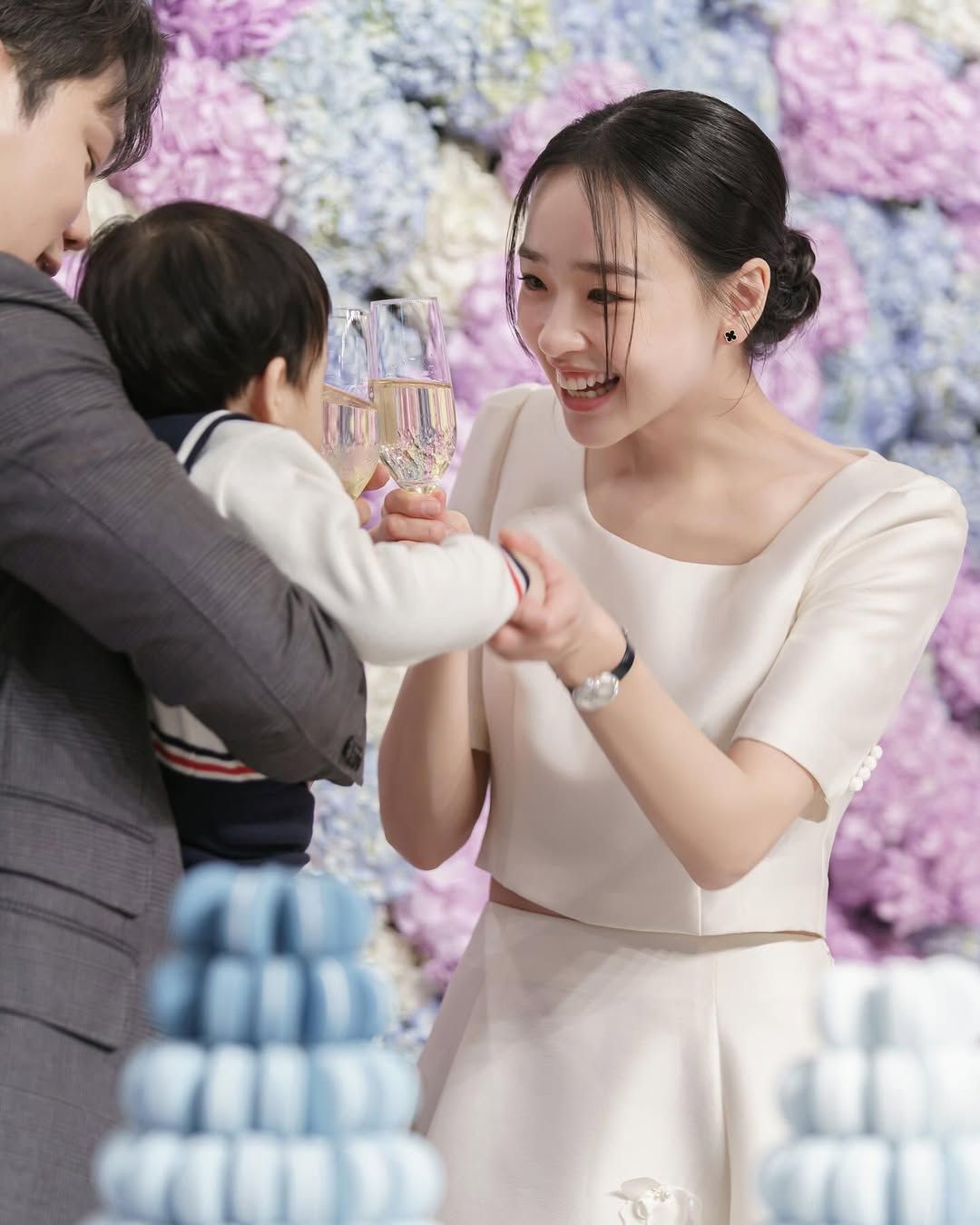 손연재가 공개한 돌잔치 현장 사진