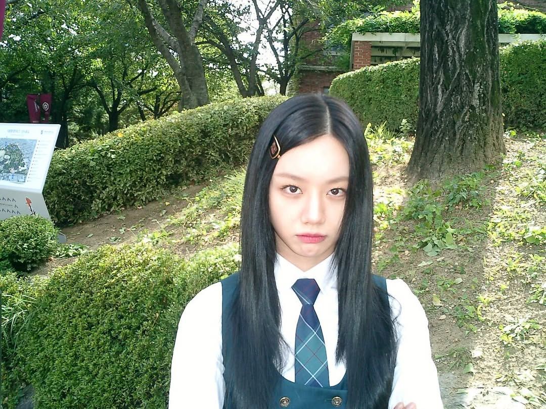 <선의의 경쟁> 촬영에 임한 혜리 