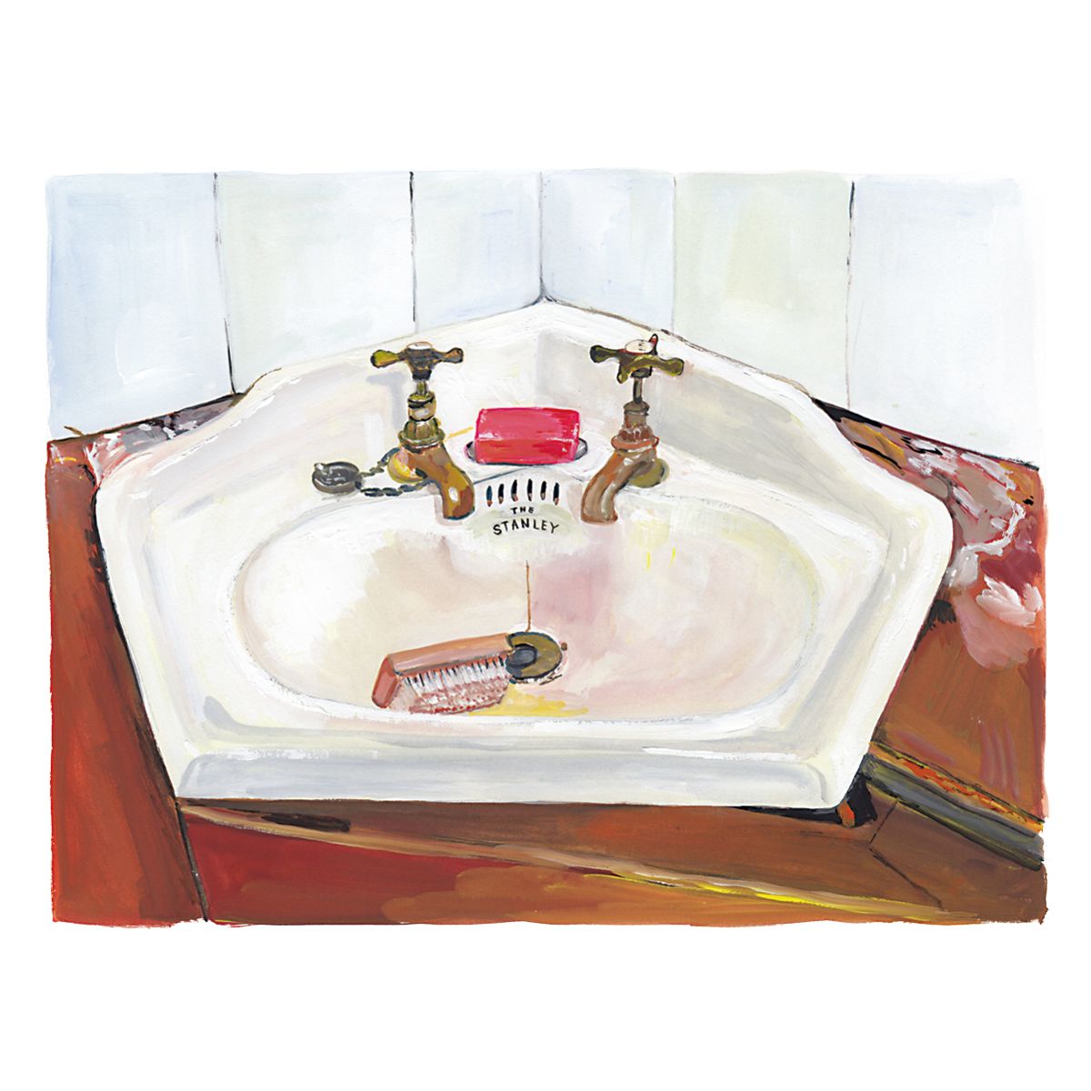 ‘세면대는 비누를 담을 수 있고(sink soap)’. 