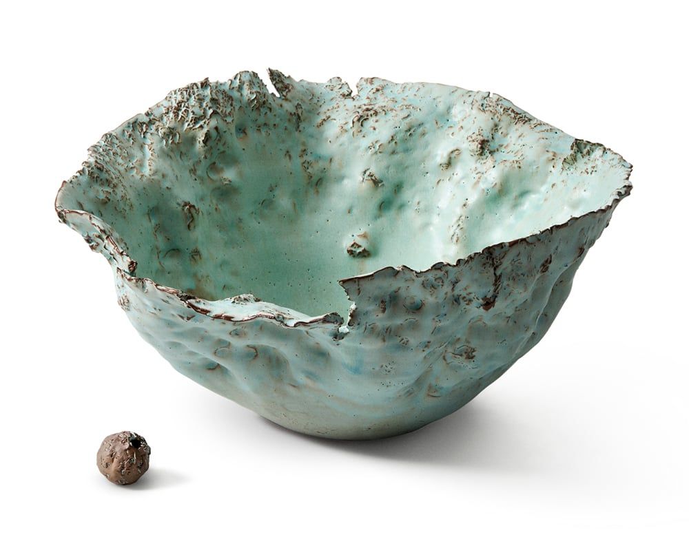 김혜정 'Carpel: Earth Matters' comprised of 'Sky Matter (Space)' and 'Earth Matter (Speck)'
