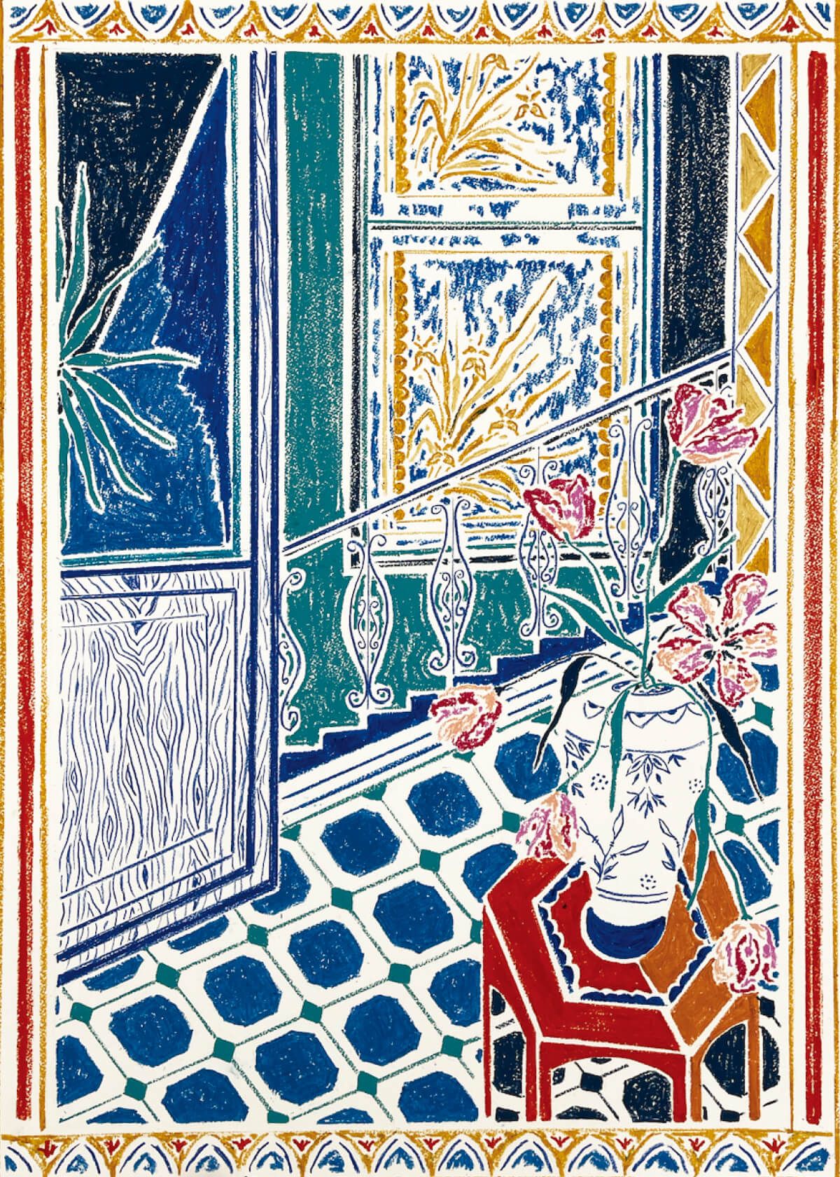 ‘Tulips in the Close’