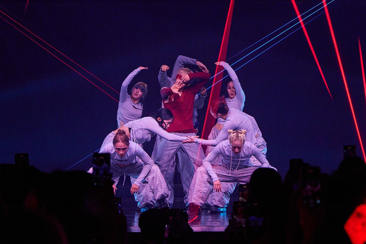 2025 텐 콘서트 1001 무브먼트 ‘스터너’ 인 서울에서 공연하는 NCT 텐의 모습