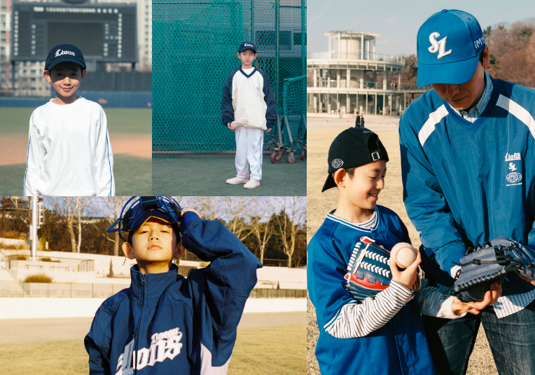삼성 라이온즈 X 산산기어(kream 웹사이트)