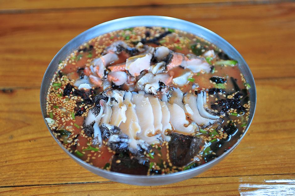 공천포 식당 
