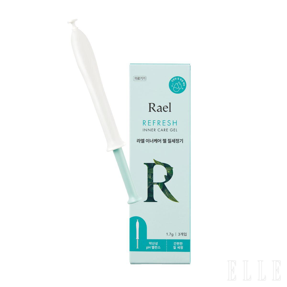 이너 케어 젤 질세정기, 1만2천9백원, Rael. 