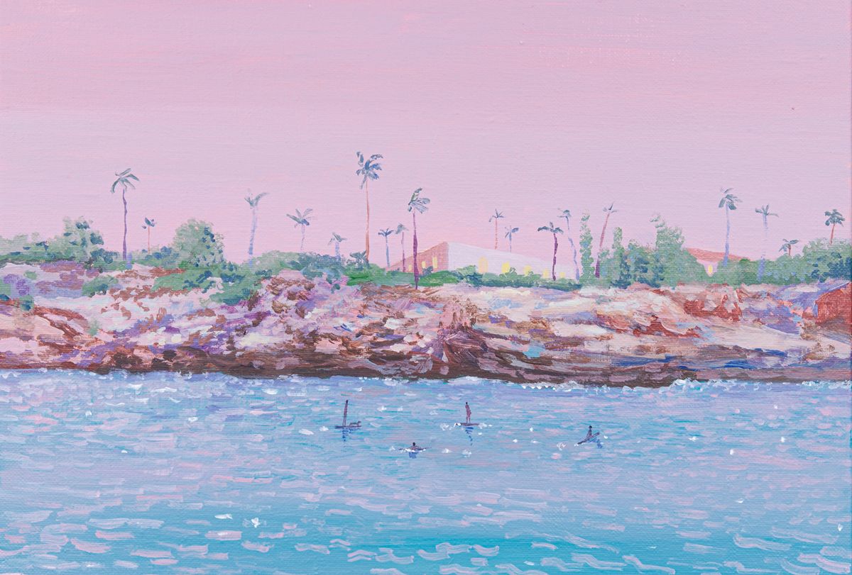 ‘핑크빛 하늘’(2024).