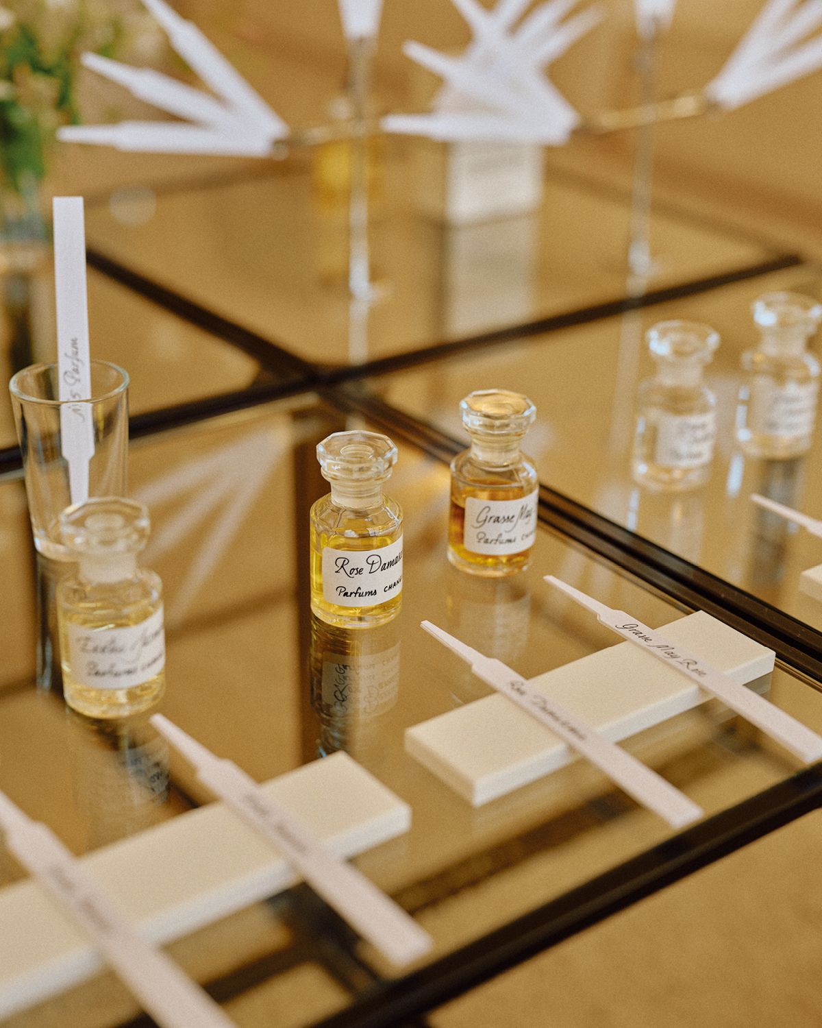 샤넬 향수에 들어가는 주요 원료의 향.