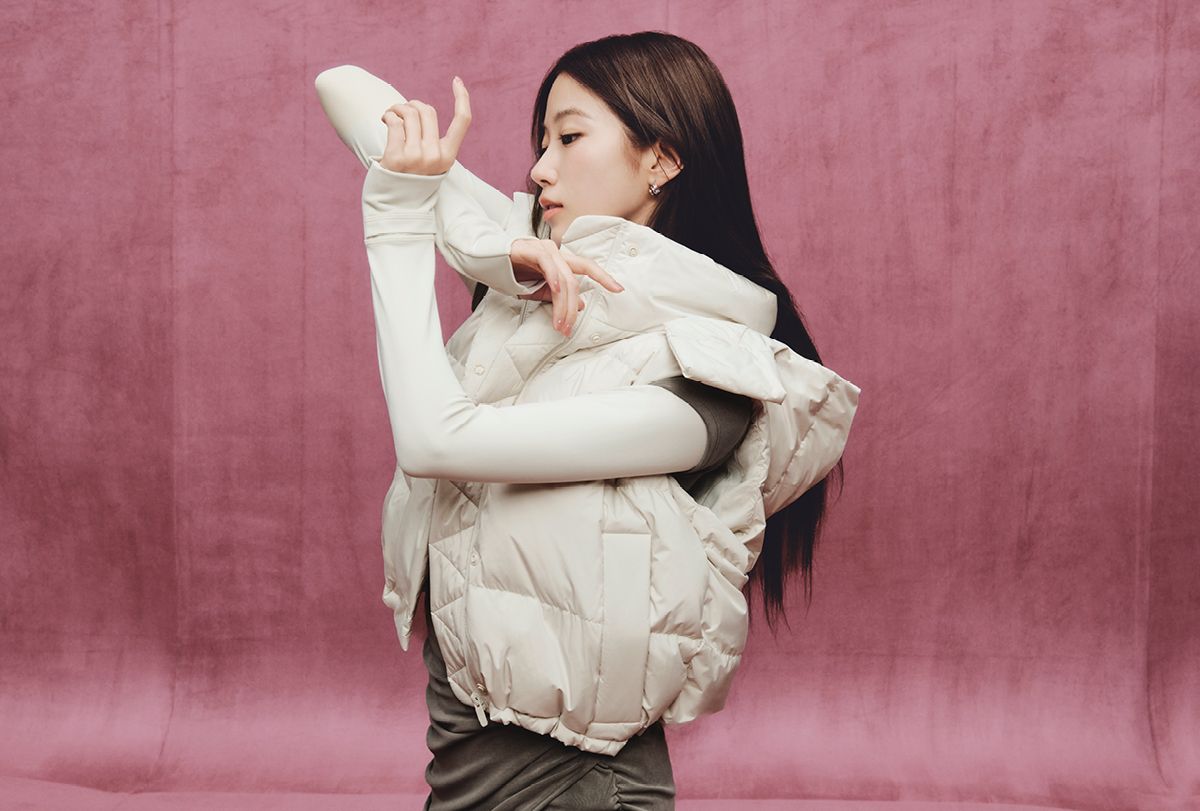 룰루레몬 앰배서더 아모띠와 카즈하가 함께한 ‘포근한 이 순간 번지듯 움직여’ 캠페인 이미지