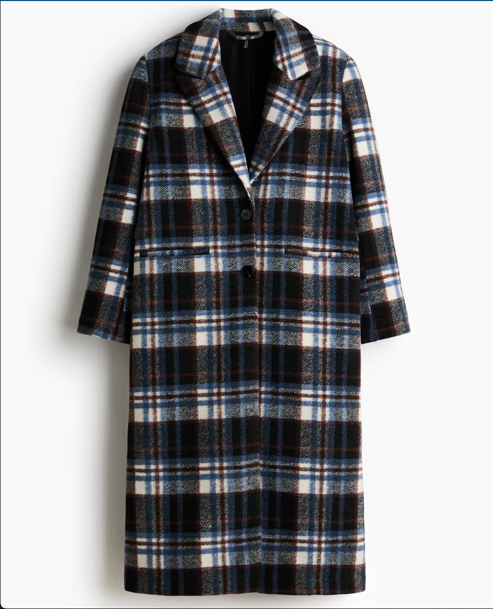 싱글 브레스티드 코트