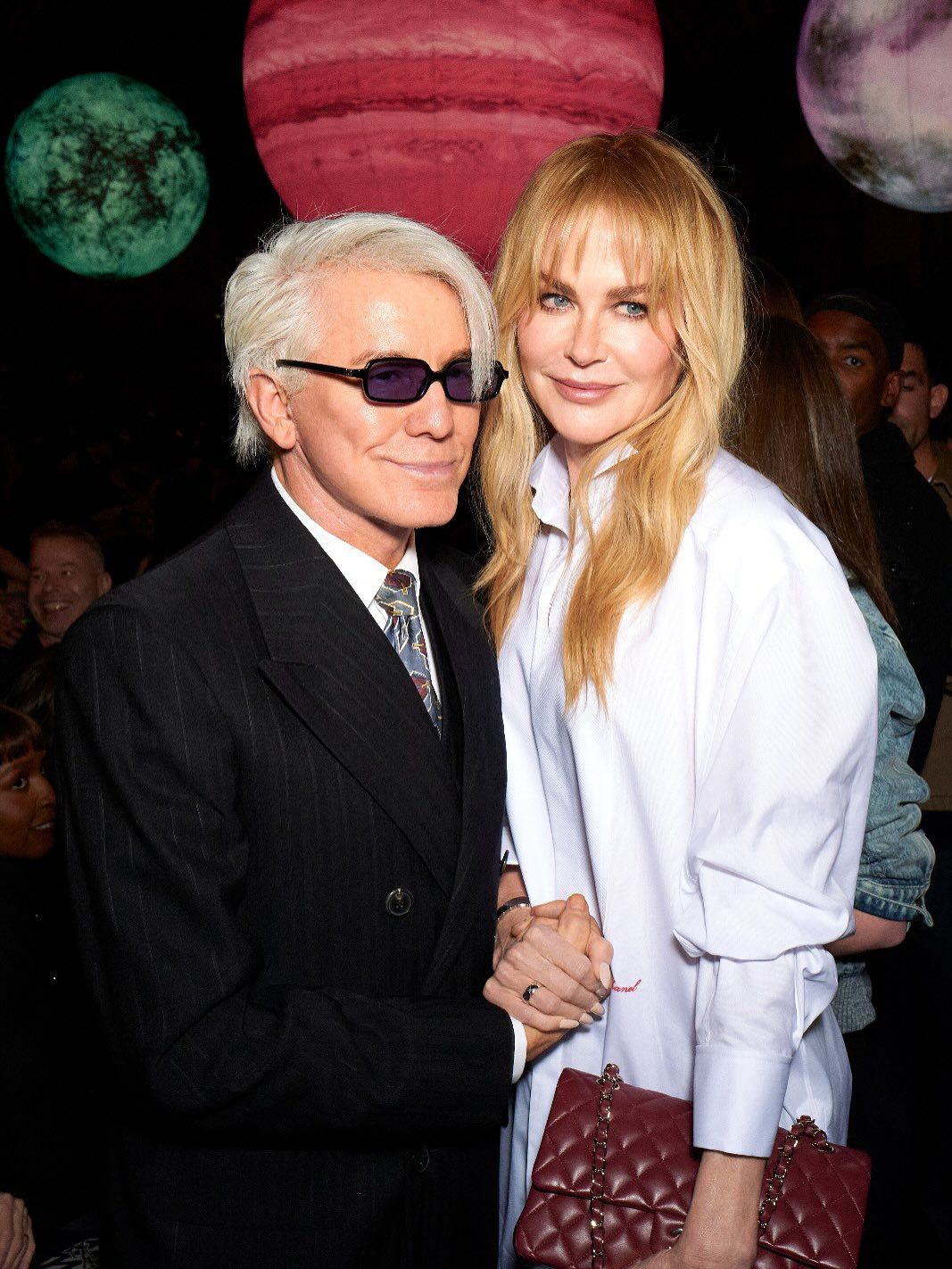 영화 감독 배즈 루어먼과 니콜 키드먼