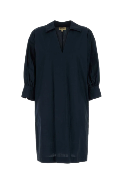 V넥 팝린 드레스