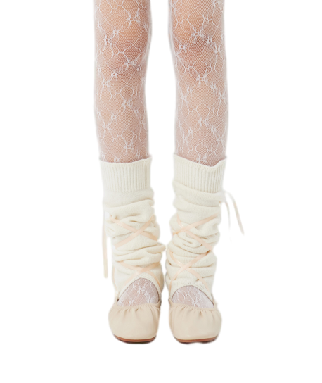 엘가 니트 레그워머