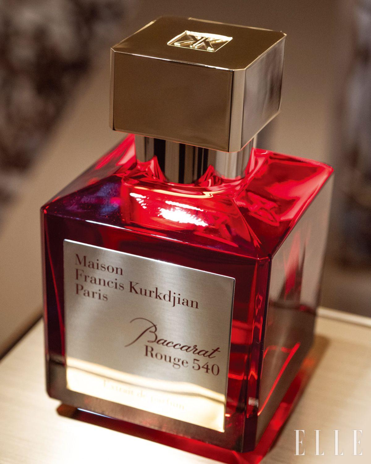 메종 프란시스 커정의 대표 향수, 바카라 루쥬 540 엑스트레 드 퍼퓸. 