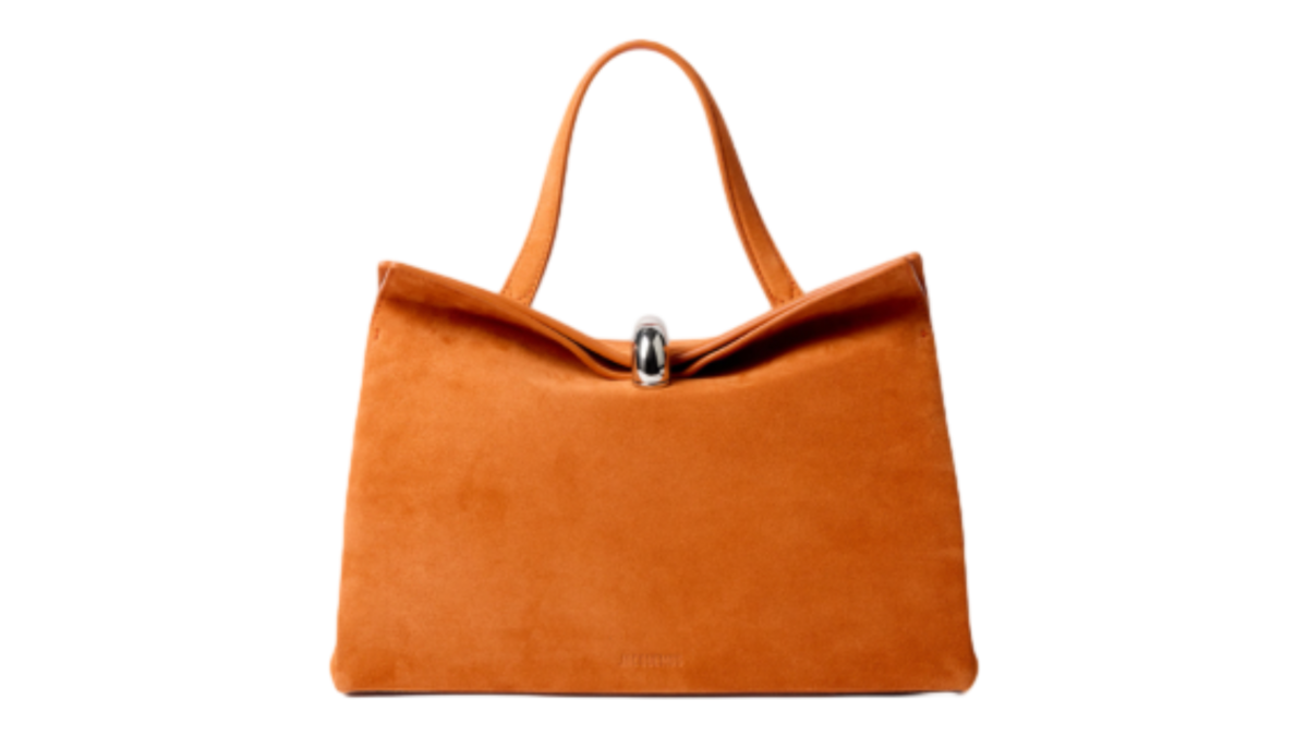 발레리 스웨이드 가죽 소프트 백