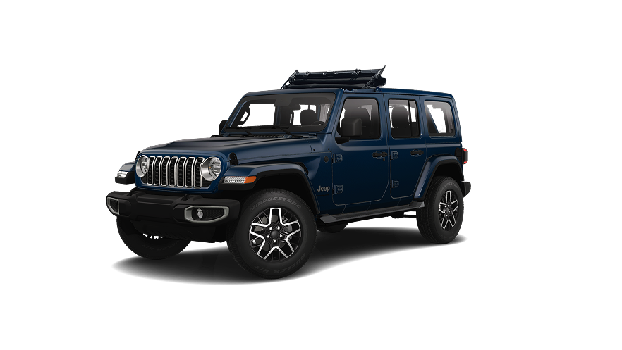 지프 랭글러 사하라 패덤 블루 에디션 프론트 사이드