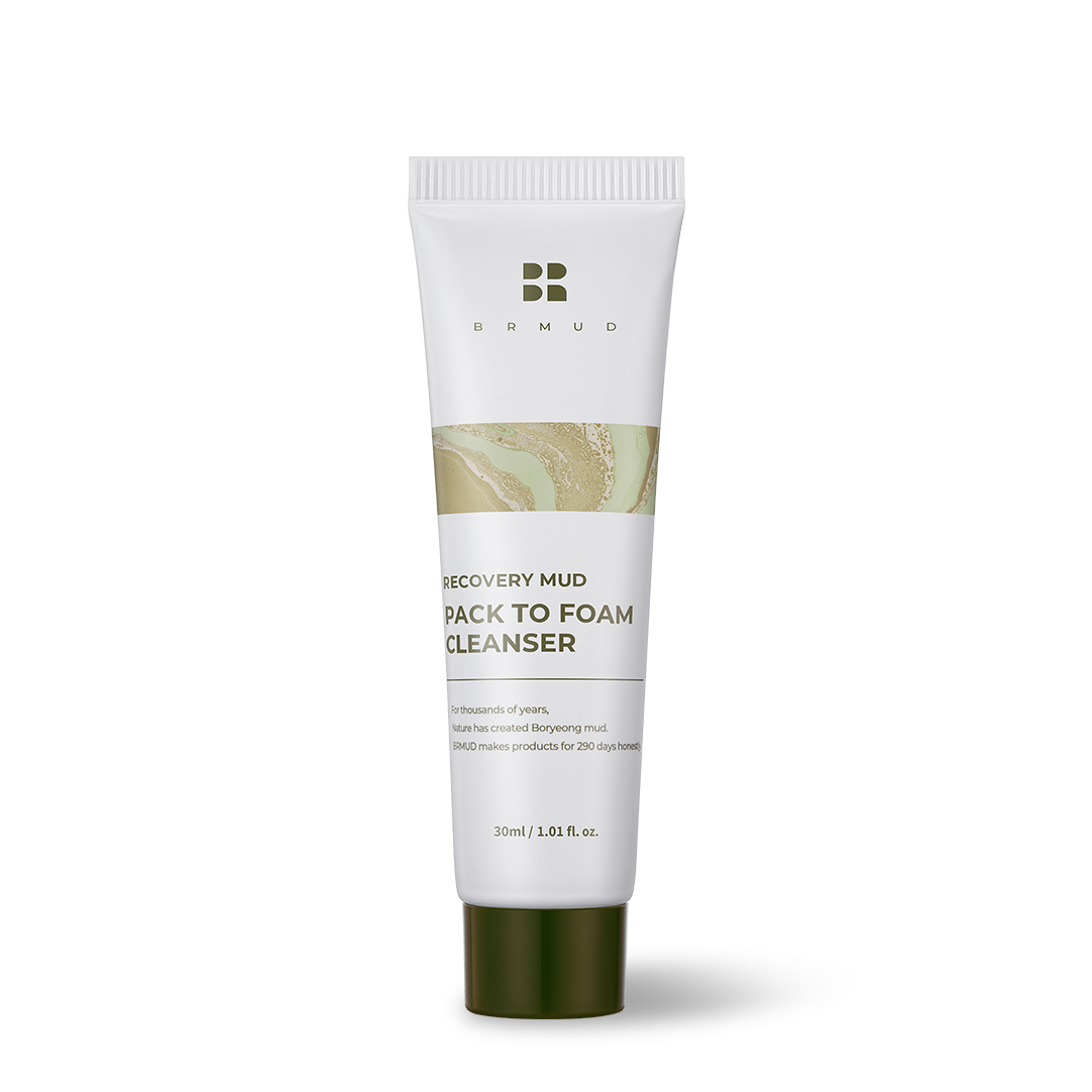 리커버리 머드 약산성 저자극 팩투폼 클렌징폼 110ml