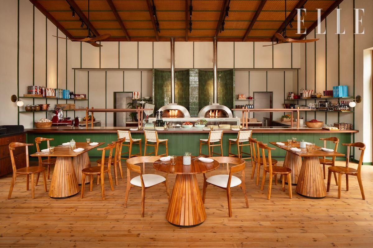 바다를 바라보며 정통 이탈리안을 즐길 수 있는 녹스 비치 클럽의 오스테리아.