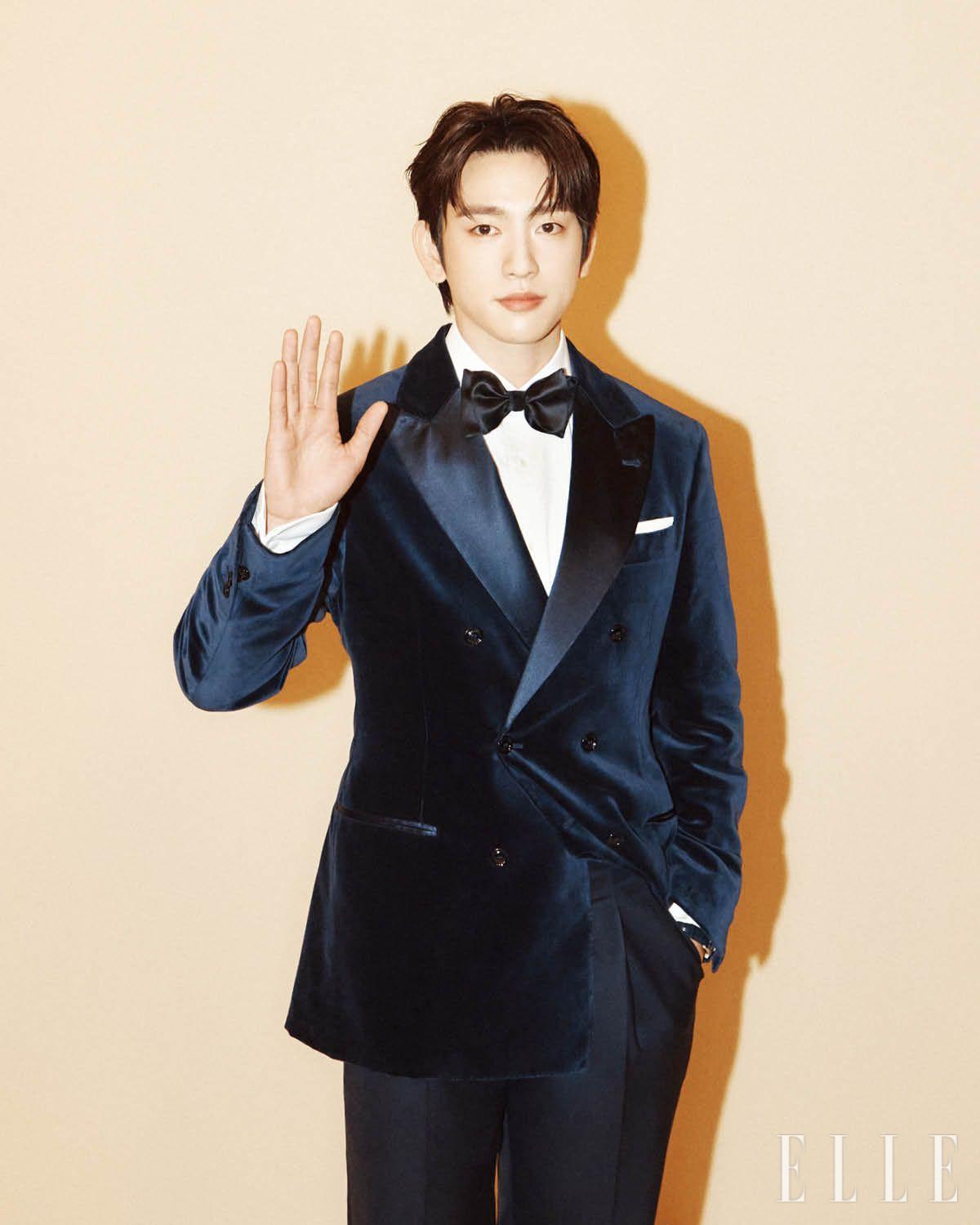 행사에 참석한 박진영 배우. 