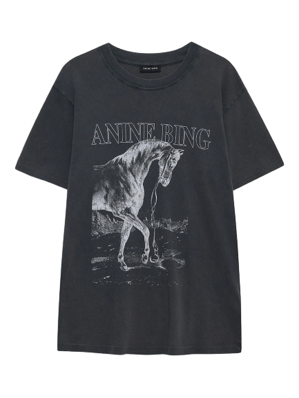 릴리 홀스 프린트 티셔츠