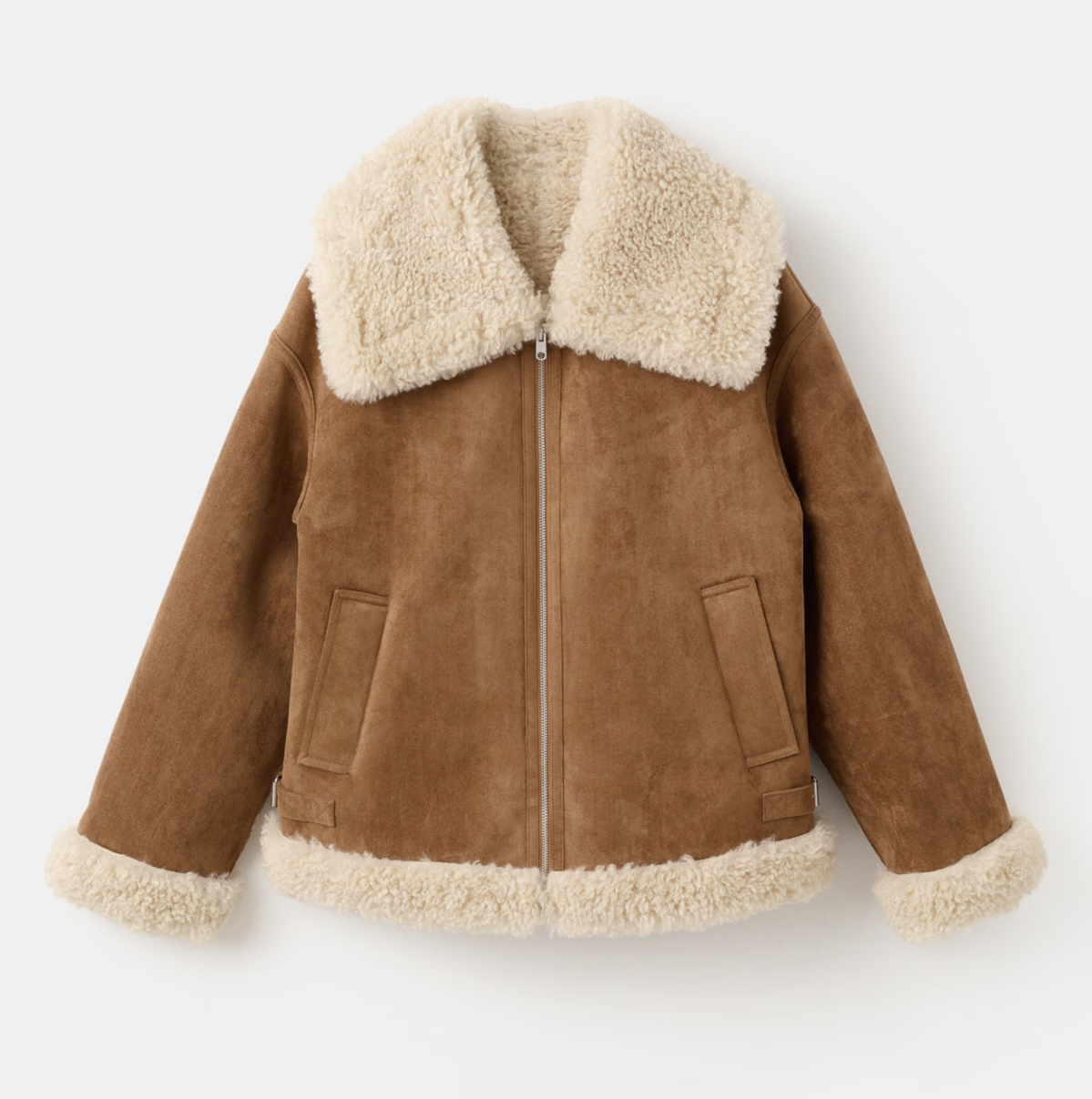 시어링 효과 양면 재킷