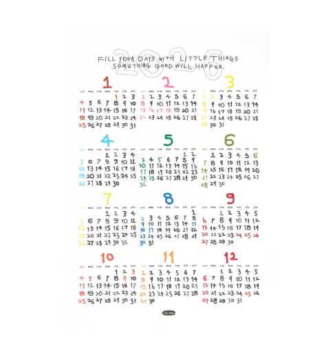 2026 리틀띵스 포스터 캘린더