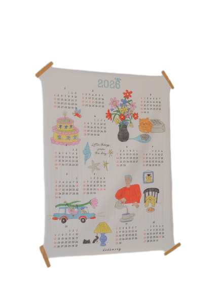 2026 fabric calendar 패브릭 달력