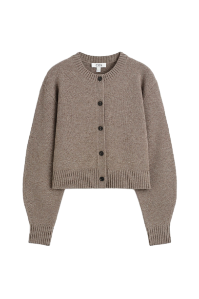 메리노 울 가디건