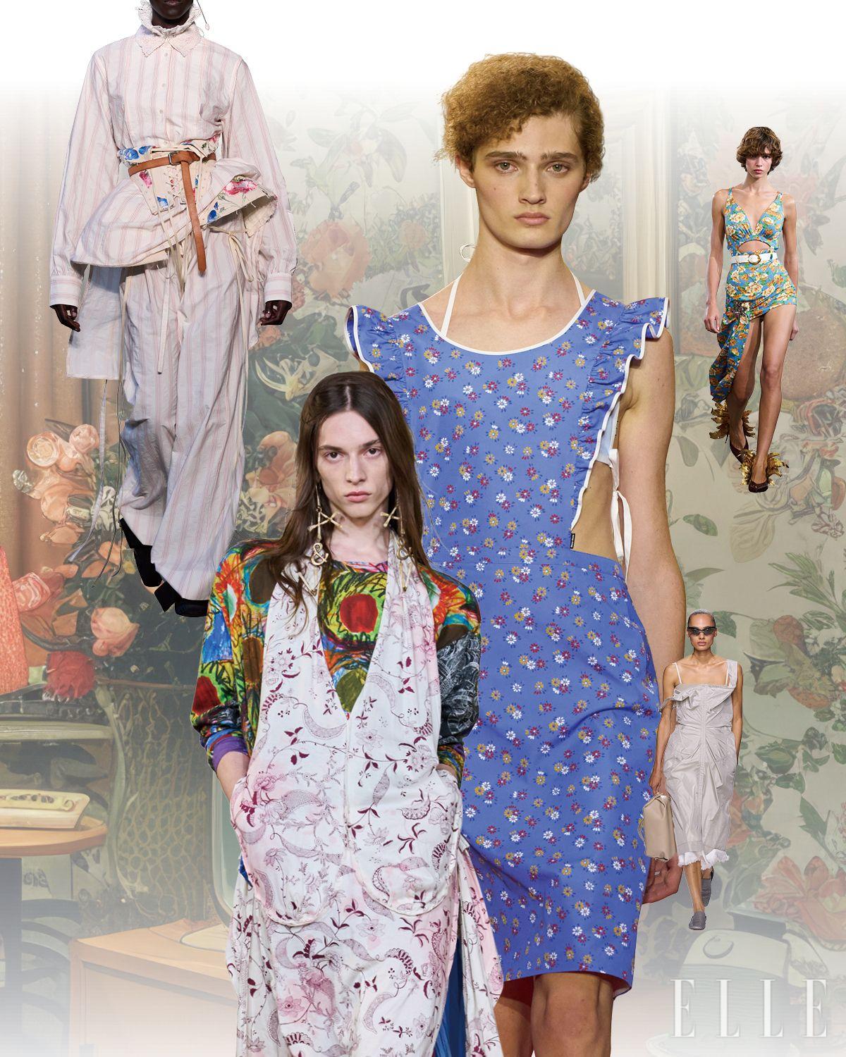 (왼쪽부터) ERDEM, KRONTHALER WESTWOOD, MIU MIU, BOTTEGA VENETA, RABANNE