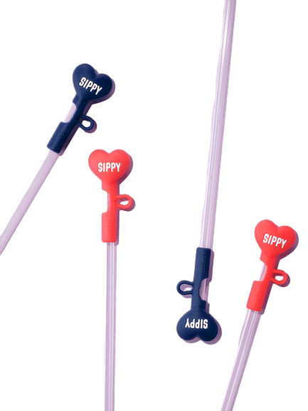 스트로우 캡 2p 세트 S