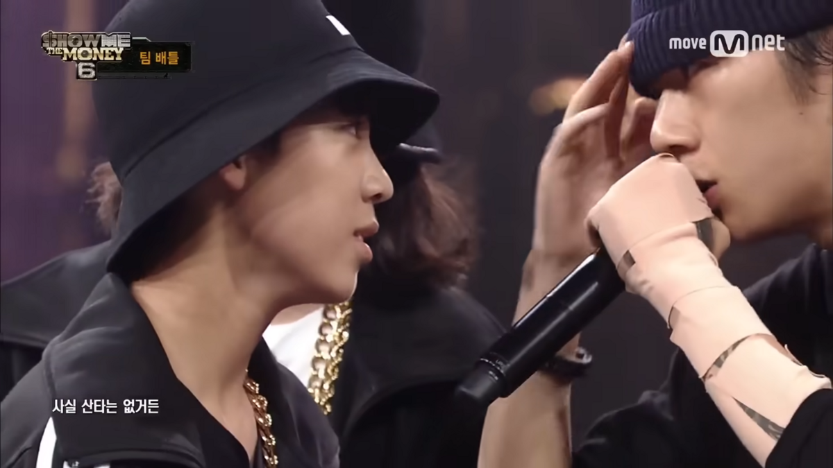 <쇼미더머니6> 방송 장면 